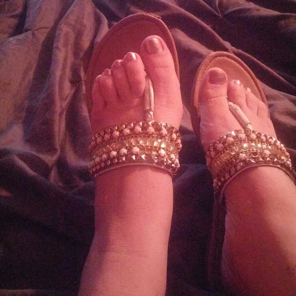 Maurices jewel sandals